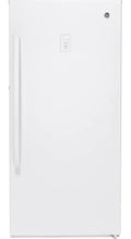 GE 14.1 Cu. Ft. White Garage Ready Frost-Free Upright Freezer