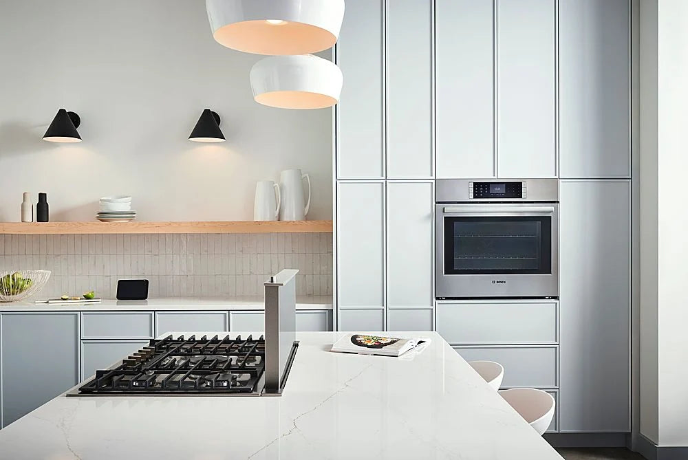 Bosch - 800 Series 30" Telescopic Downdraft System - Stainless steel