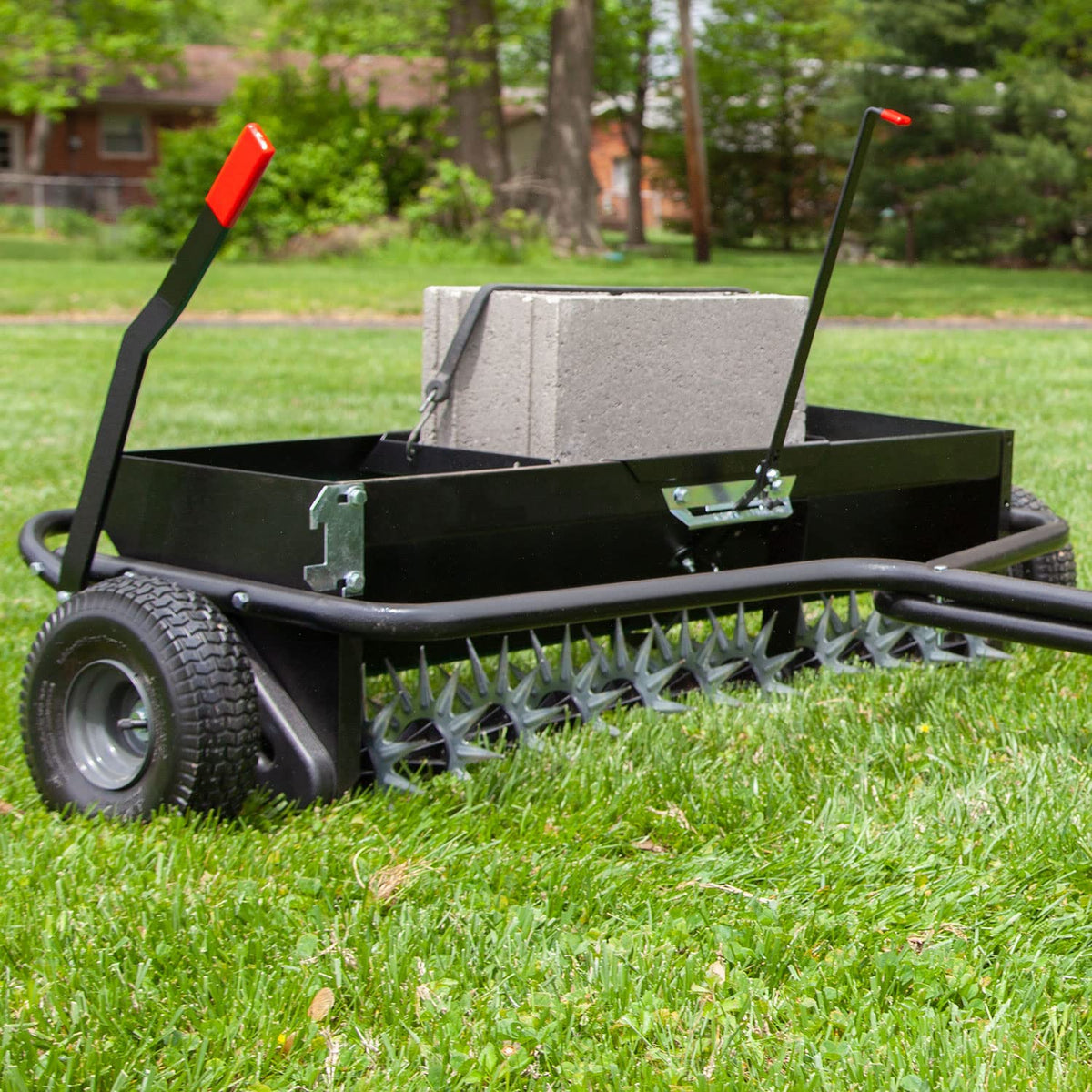 Brinly AS2 40BH P Combination Aerator Spreader