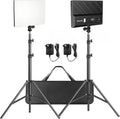 D50 LED Bi-Color Video Light Panel  15.4-Inch, 45W, Dimmable 3000K 000K, CRI 96+ for Streaming, Film, and Studio Use