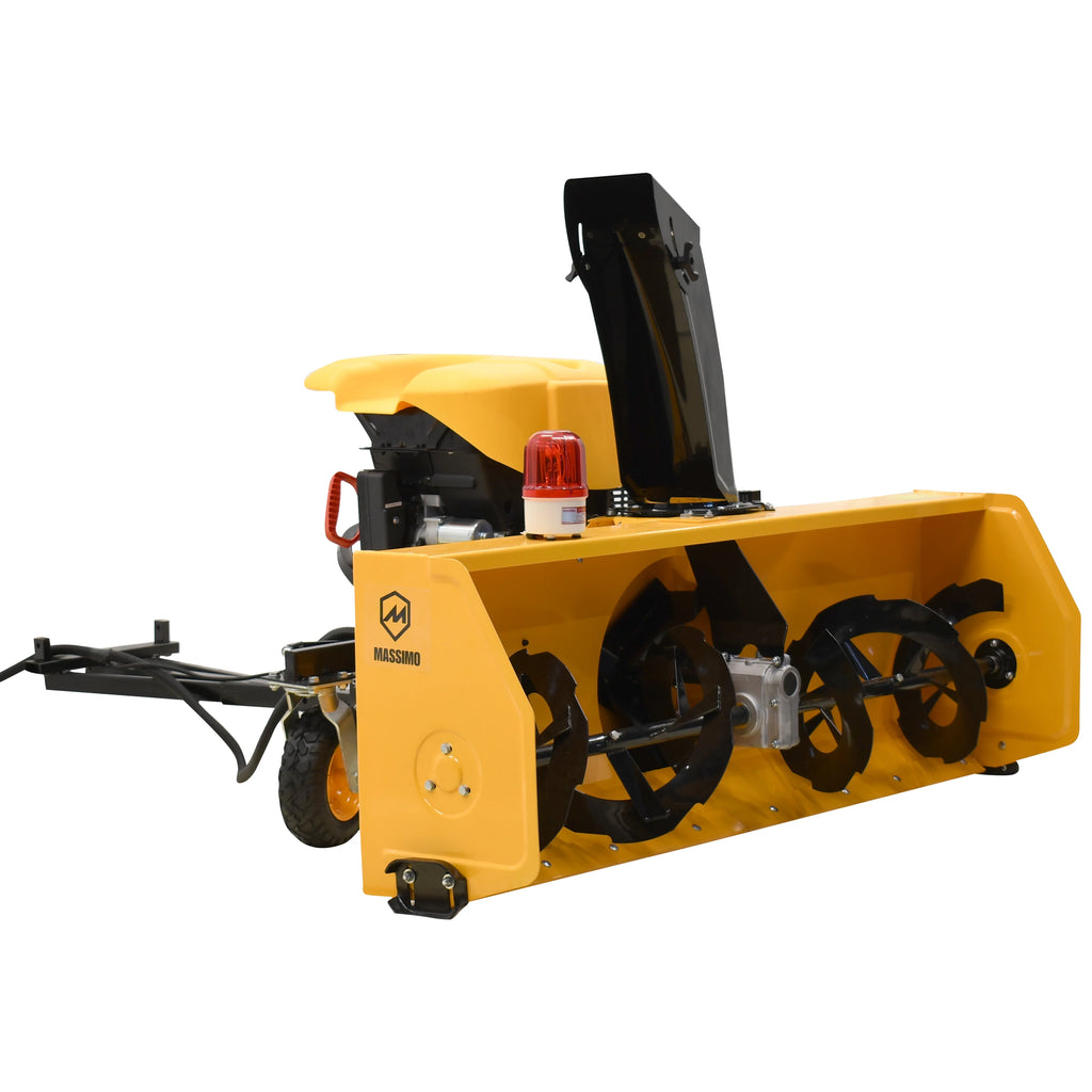 Massimo 60" Snow Blower 2 - Stage - 13HP 420cc Gas Powered UTV/ATV Attachment for Heavy Duty Snow Removal