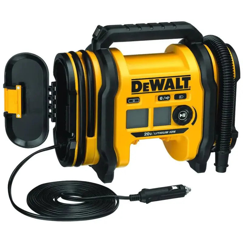 DEWALT 20V MAX Cordless Inflator  Bare Tool (No Battery/Charger), Model DCC020IB
