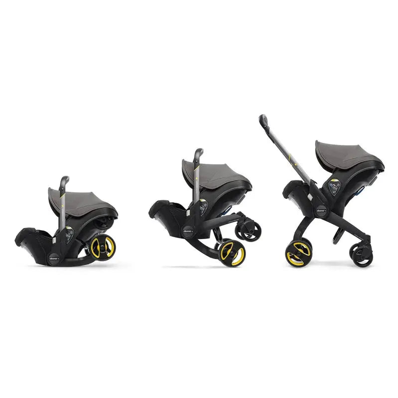 Doona Infant Car Seat and Stroller Combo  Grey Hound Color, All-in-One Mobility System
