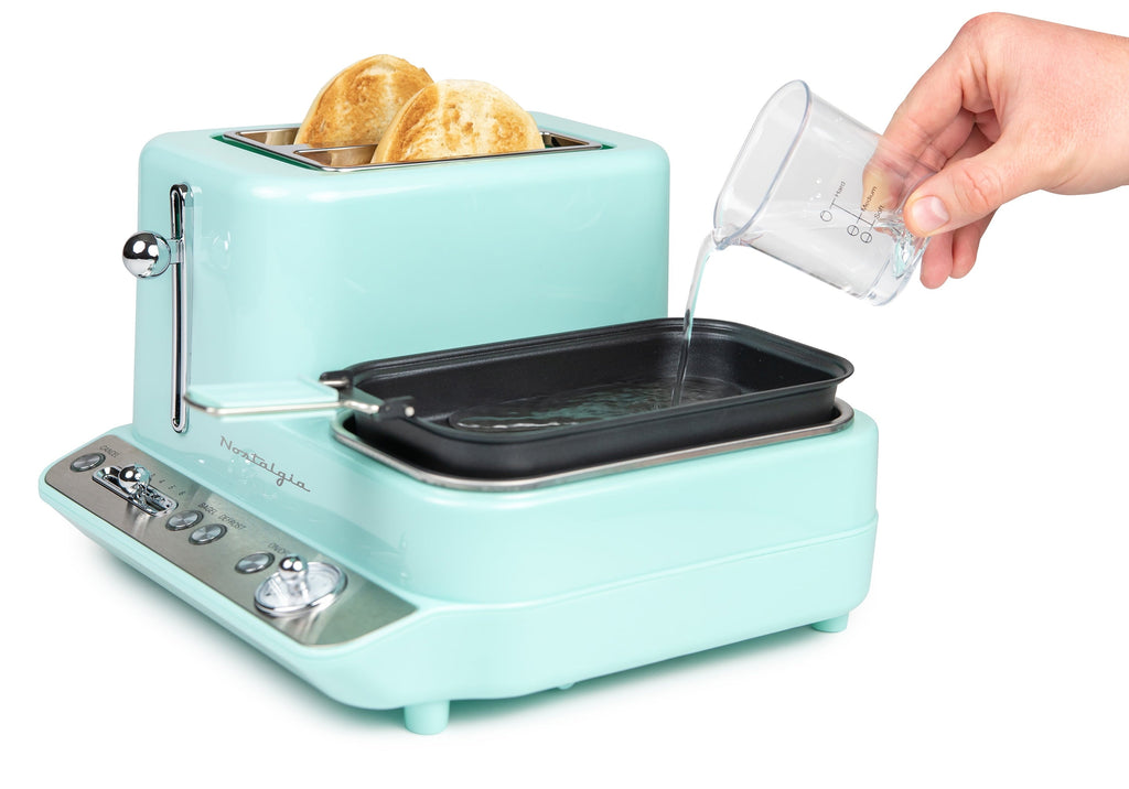 CLBS3AQ Retro 3-in-1 Breakfast Station. Aqua