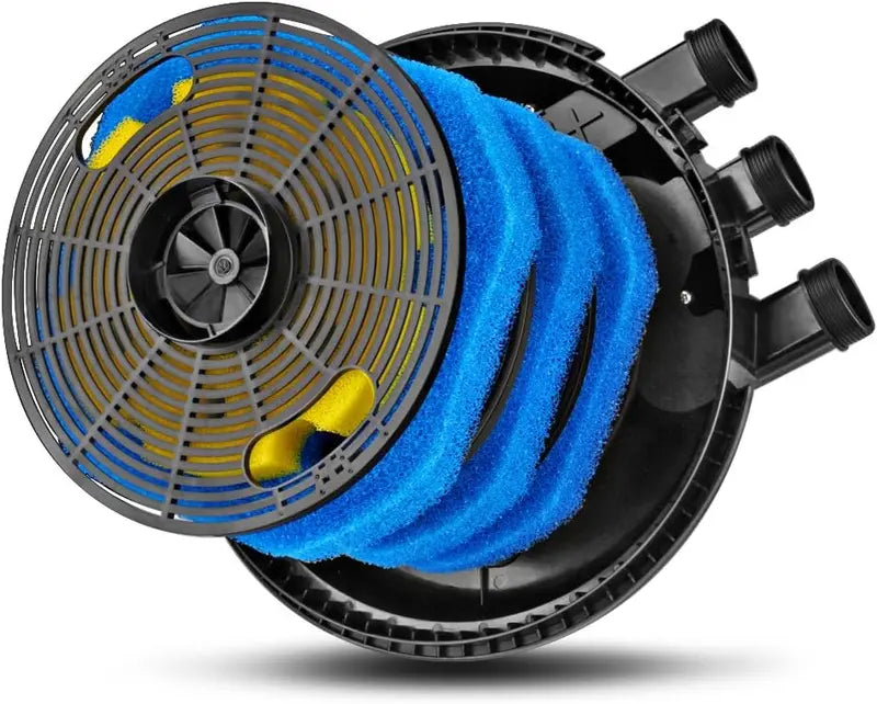 Submersible Bio Pond Filter with UV Sterilization – Supports 2700–8000 Gallon Outdoor Ponds & Koi Tanks