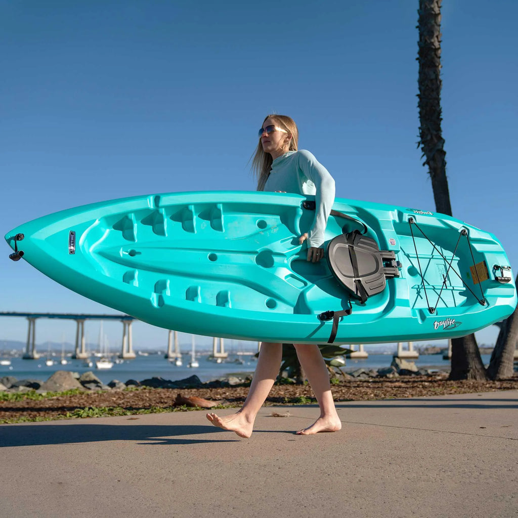 Lifetime Daylite 8 Ft Sit - on - Top Kayak, Red (90775)