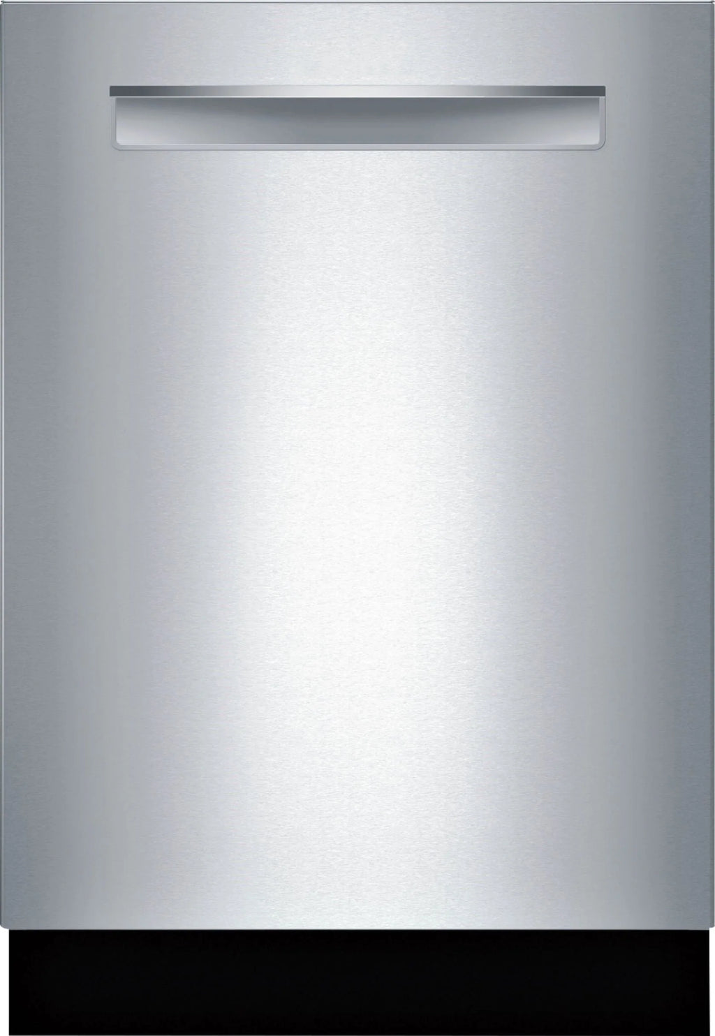 Bosch - 800 Series 24" Top Control Built-In Dishwasher with CrystalDry, Stainless Steel Tub, 3rd Rack, 42 dBa - Stainless steel