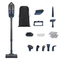 Detachable Steam Mop System with 350ml Tank, Swivel Head & 5 Cleaning Attachments