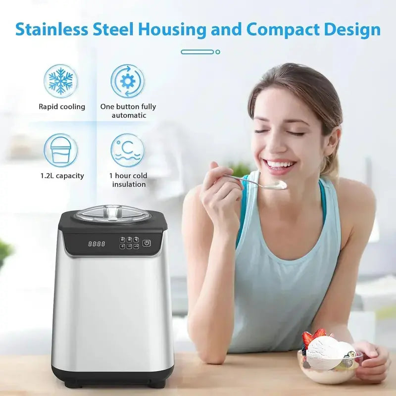 Star Upright Commercial Ice Cream Maker – High-Yield Batch Freezer for Gelato & Soft Serve