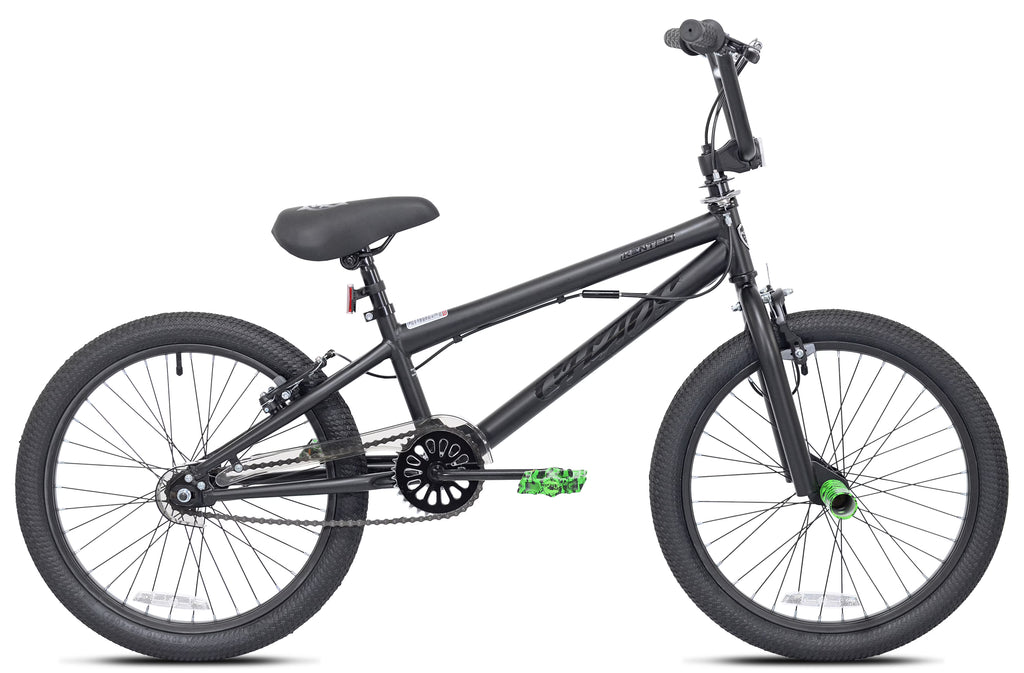 20 In. Chaos Boy'S BMX Child Bicycle, Hydro Dip Matte Black