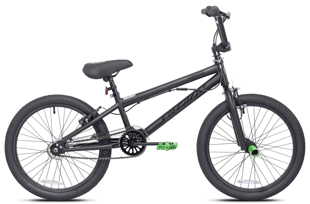20 In. Chaos Boy'S BMX Child Bicycle, Hydro Dip Matte Black
