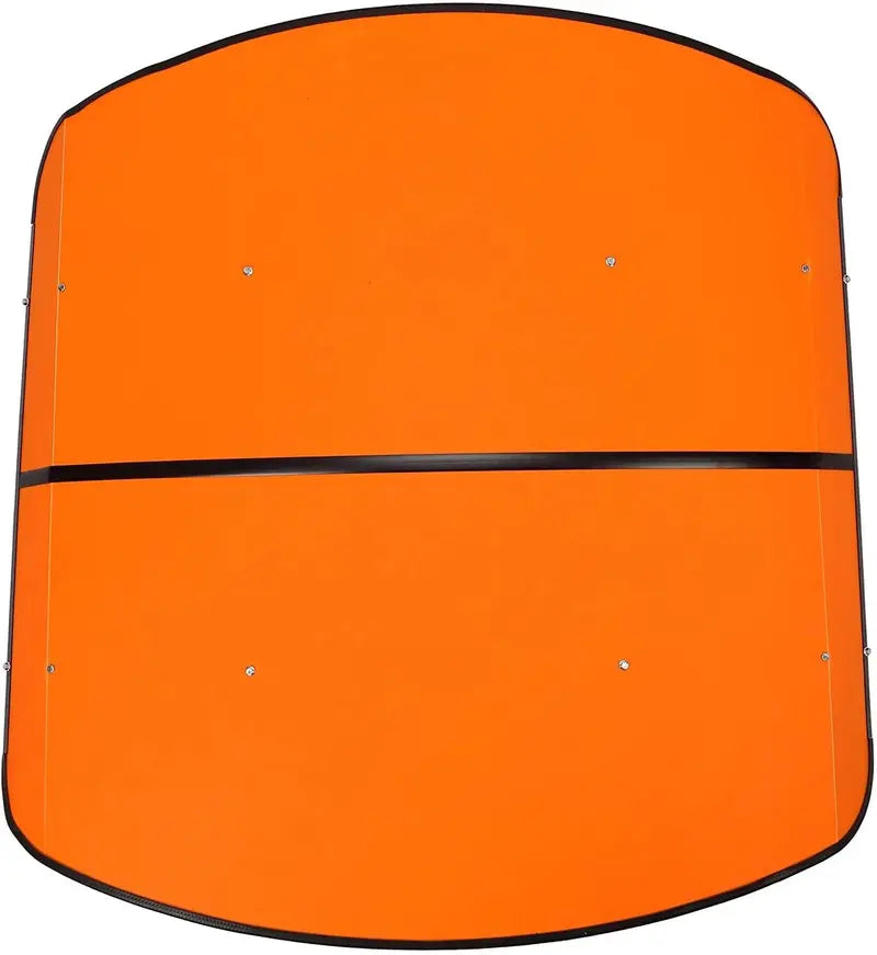 Universal Orange Tractor Canopy – ROPS-Compatible Sun Shade for 48″ × 52″ Frames