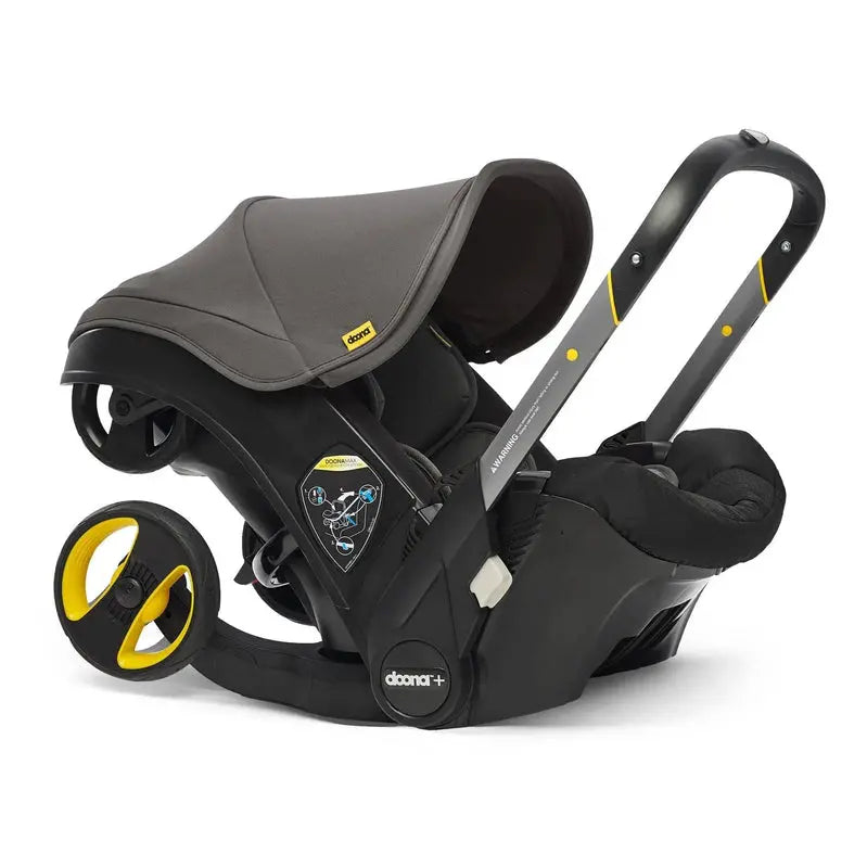 Doona Infant Car Seat and Stroller Combo  Grey Hound Color, All-in-One Mobility System