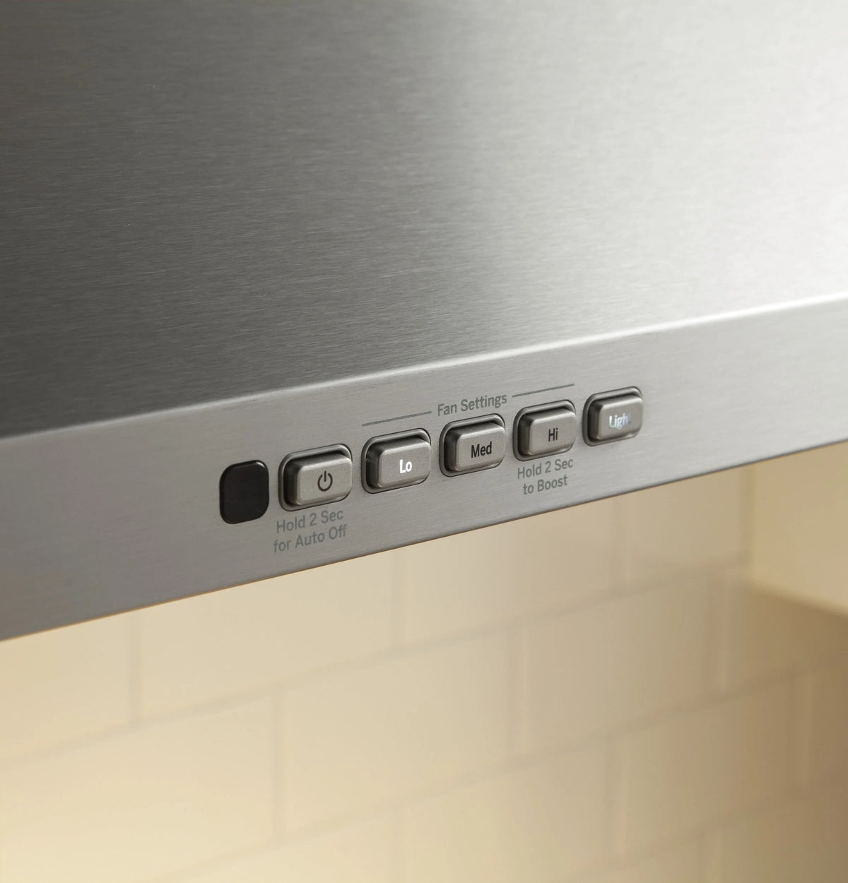 GE - 30" Convertible Range Hood - Stainless steel