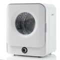 Compact Front-Load Clothes Dryer  1.95 Cu. Ft., 830W, 5 Drying Modes, Stainless Drum, White