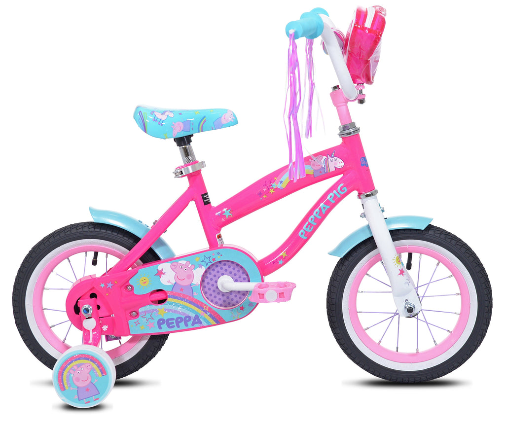 Bicycles Peppa Pig 12 Girl's Child Bicycle. Pink/Blue