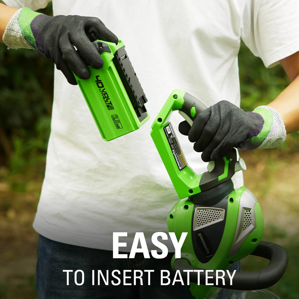Greenworks 40V 24" Hedge Trimmer with (1) 2Ah Battery and Charger 22262VT