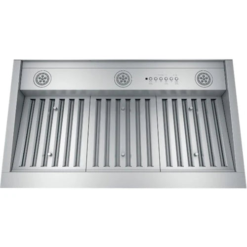 GE - 35" Convertible Range Hood - Stainless steel