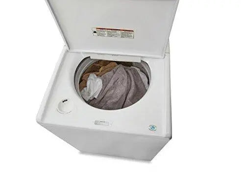Top-Loading Washing Machine – Energy-Efficient White Laundry Appliance
