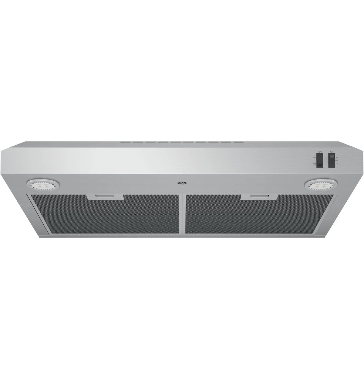 GE - 30" Convertible Range Hood - Stainless steel