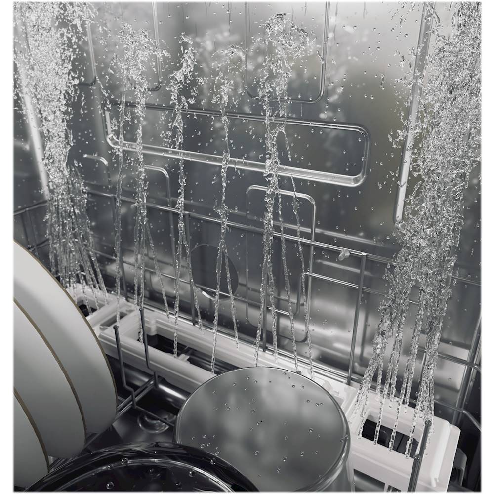 Café - Top Control Built-In Dishwasher with Stainless Steel Tub, 3rd Rack, 39dBA - Stainless steel
