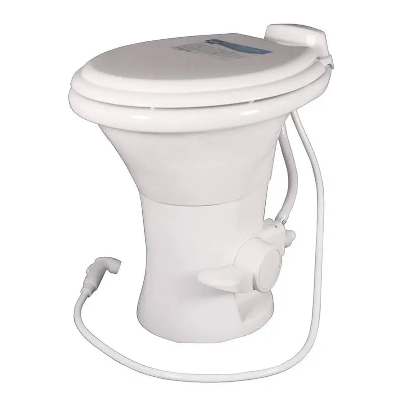 Dometic 310 Standard-Height RV Toilet  White Porcelain Bowl, Model 302310181