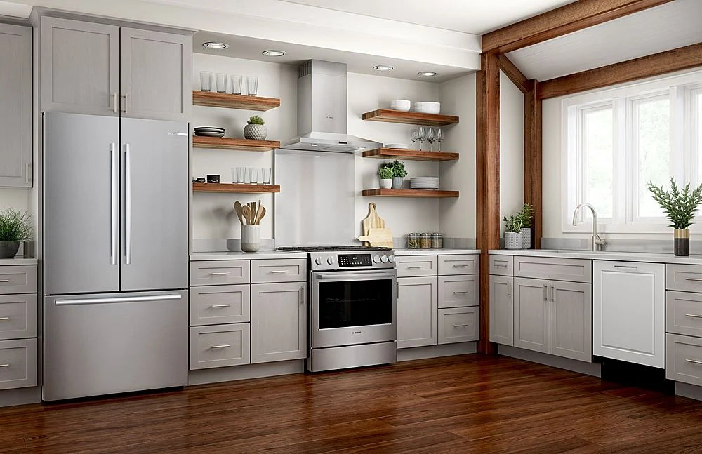 Bosch - 800 Series 24" Top Control Built-In Dishwasher with CrystalDry, Stainless Steel Tub, 3rd Rack, 42 dBa - Custom Panel Ready