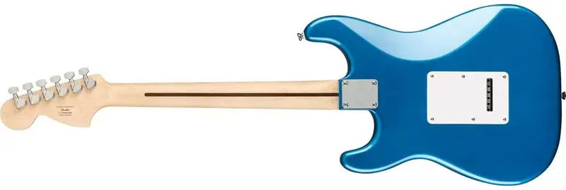 Squier Affinity Stratocaster HSS Pack – Lake Placid Blue Electric Guitar Bundle with Maple Fingerboard