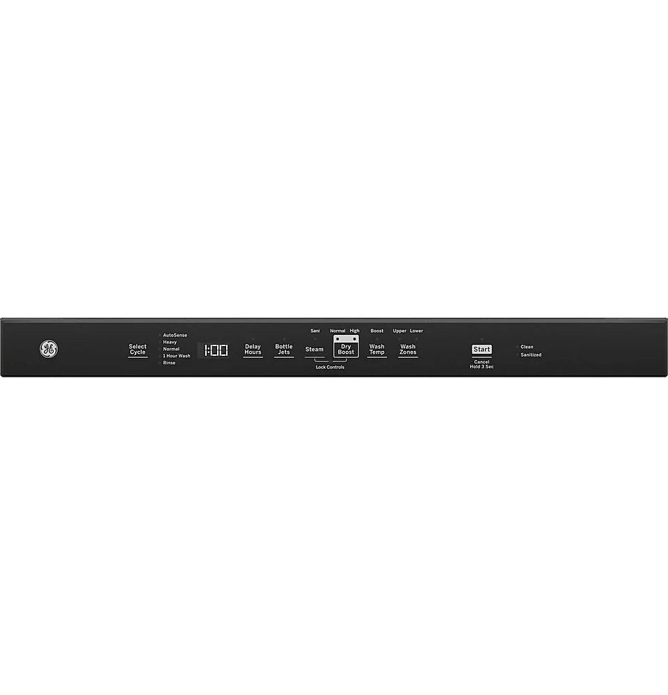 GE - Top Control Built-In Dishwasher with 3rd Rack, Dry Boost, 50 dBa - Slate
