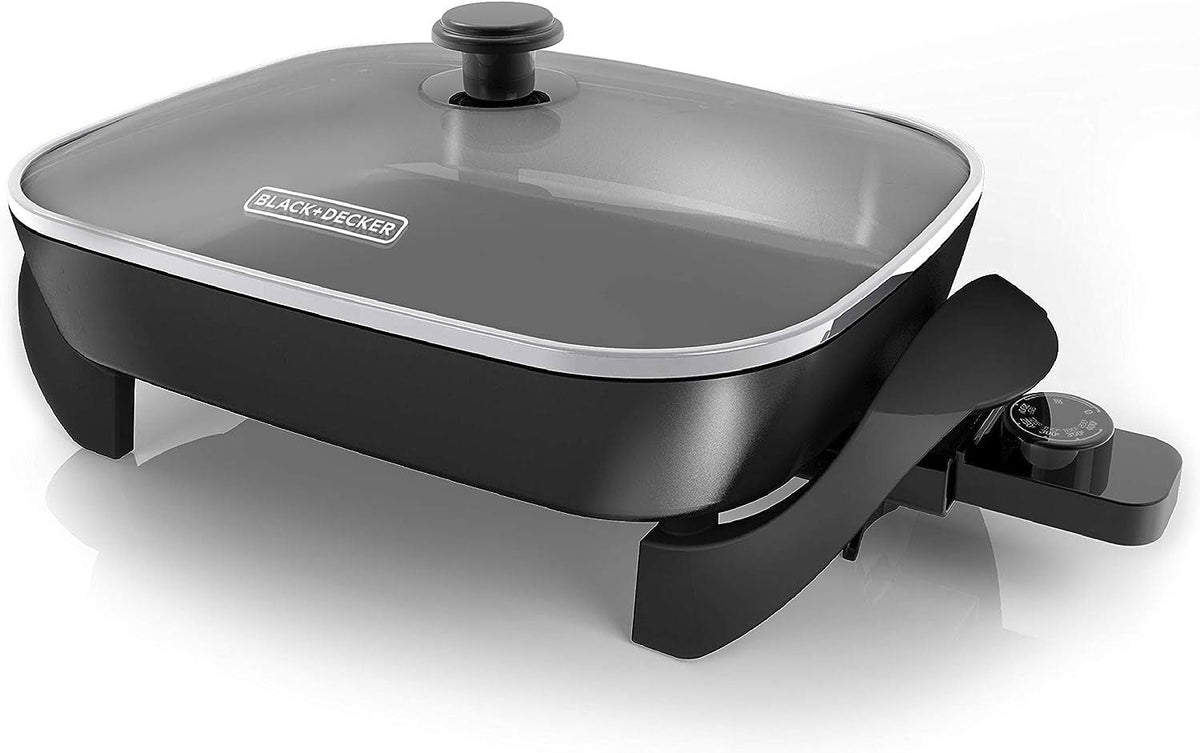 Black & Decker SK1215BC Family Sized Electric Skillet Black