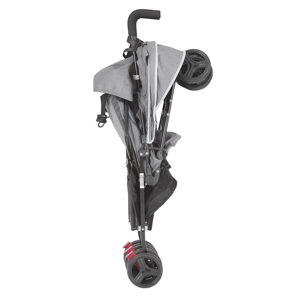 Dream On Me Volgo Twin Umbrella Stroller, Dark and Light Grey