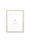 Opposite Wall (11x14 in 28x36 cm) Natural Solid Oak Wood Picture Frame Poster Frame Wall Photo Frame
