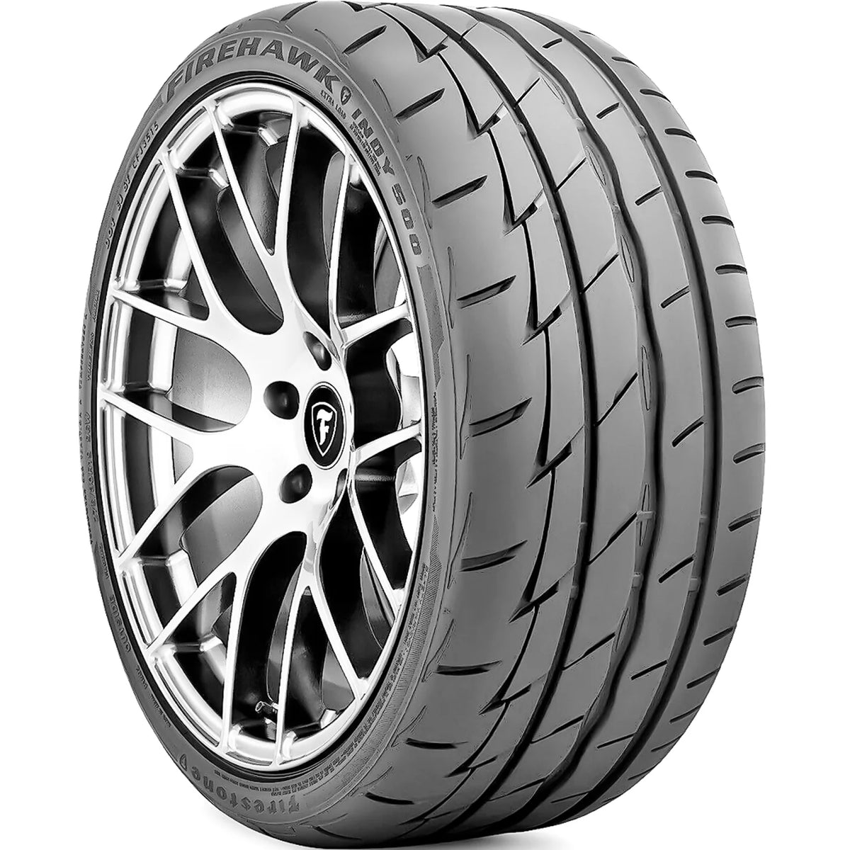 Pair of 2 (TWO) Firestone Firehawk Indy 500 225/55R17 97W High Performance Tires