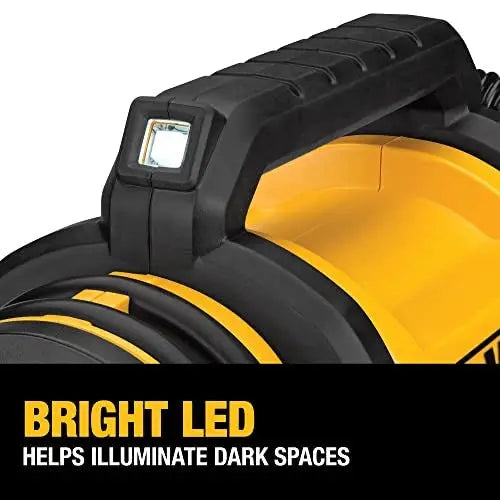 DEWALT DCC020IB 20V MAX Cordless Tire Inflator  Compact, Auto-Shutoff, LED Illumination, Quick-Fill Performance