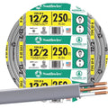 Southwire 12-2 UFW/G Wire – 250 ft Gray Underground Feeder Cable
