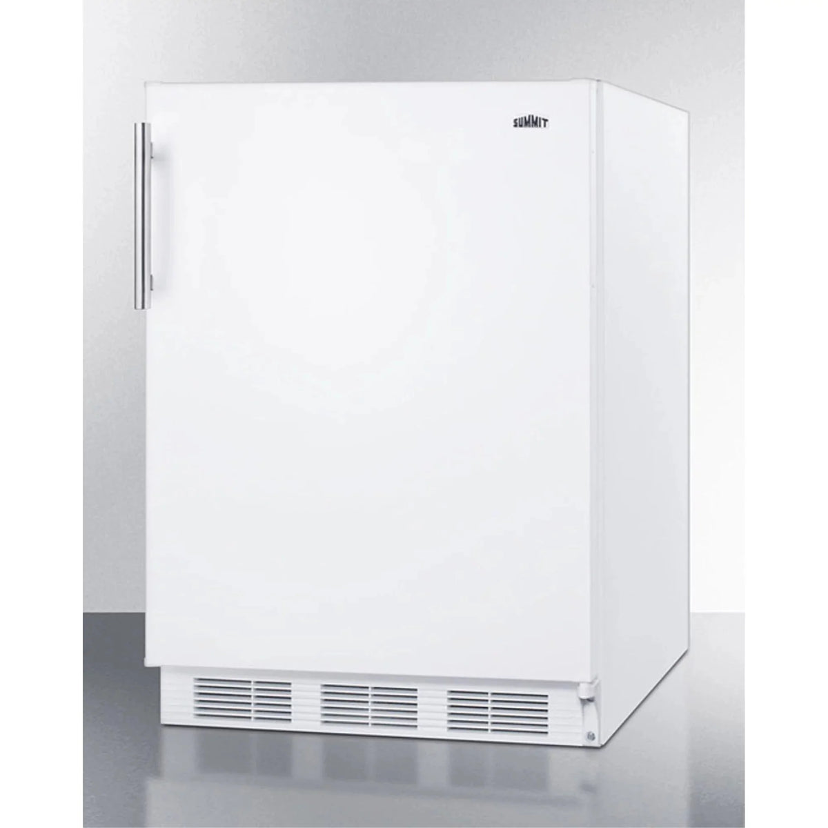 Built-in undercounter all-refrigerator for residential use, auto defrost with white exterior