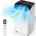 Compact 3-in-1 Portable Air Conditioner with Remote: Cooling, Fan & Dehumidifying for Spaces up to 700 Sq. Ft.