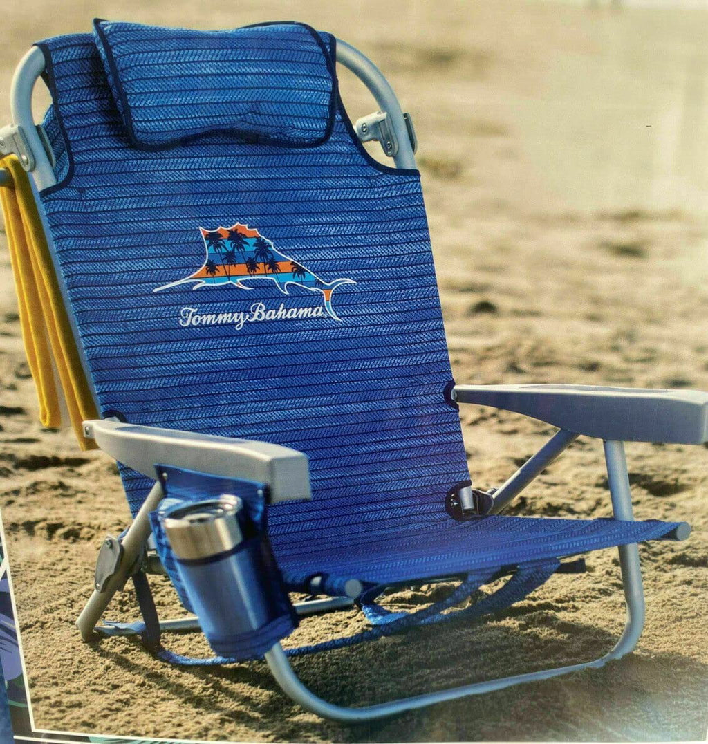 💝 Last Day For Clearance .Tommy Bahama Beach Chair 2020 (Blue Sailfish)