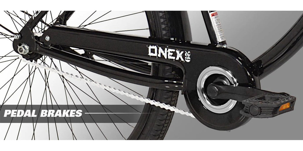 Genesis 29 Onex Cruiser Mens Bike . Black