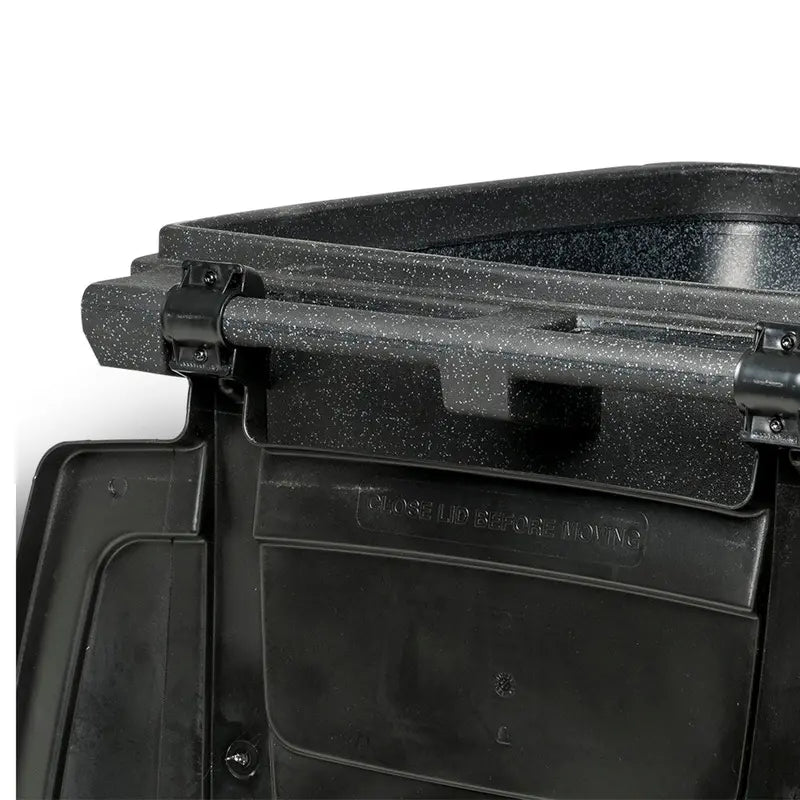 Toter 96-Gallon Heavy-Duty Trash Can – Smooth-Rolling Wheels, Secure Lid, Residential & Commercial Use