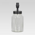 Causal Fillable Small Lamp Base Clear Includes Energy Efficient Light Bulb - Threshold
