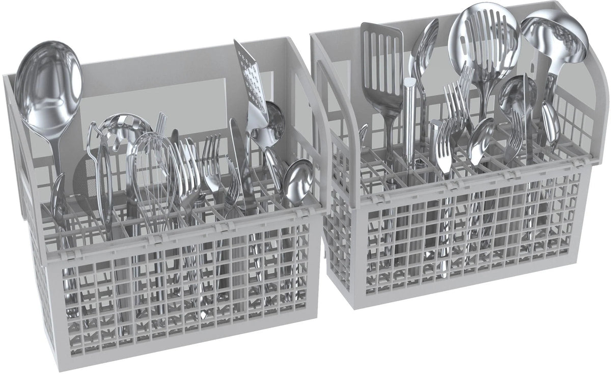 Bosch - 800 Series 24" Top Control Built-In Dishwasher with CrystalDry, Stainless Steel Tub, 3rd Rack, 40 dBa - Stainless steel