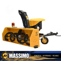 Massimo 60" Snow Blower 2 - Stage - 13HP 420cc Gas Powered UTV/ATV Attachment for Heavy Duty Snow Removal