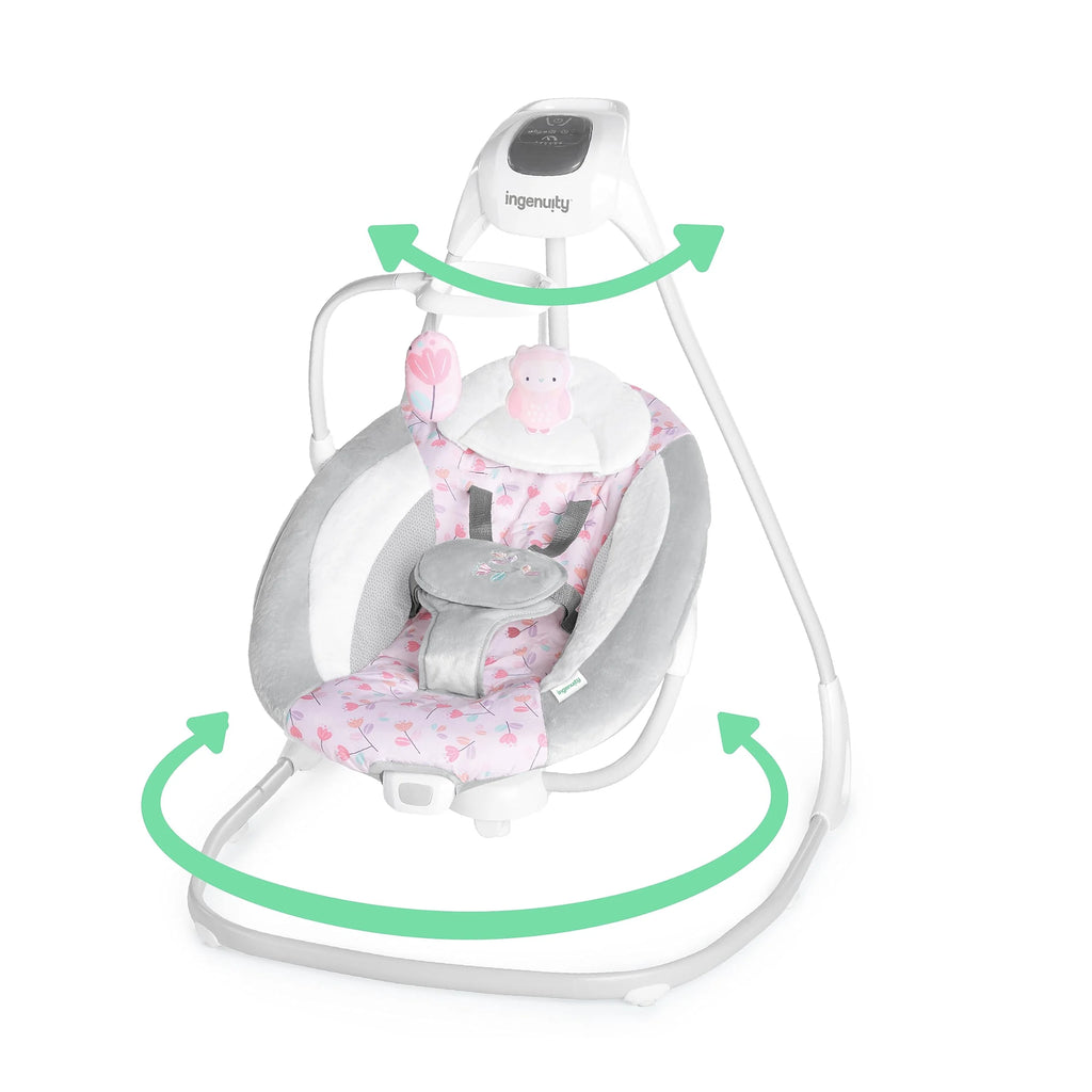 Ingenuity SimpleComfort Cradling Swing Plug