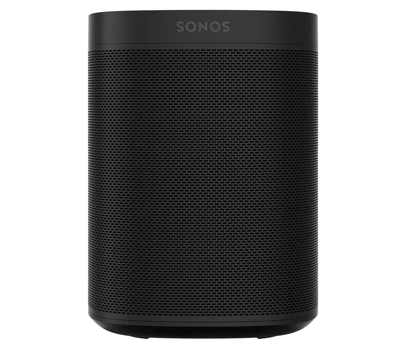 Sonos One (Gen 2) Smart Speaker – Voice-Controlled, Works with Alexa & Google Assistant, Black or White