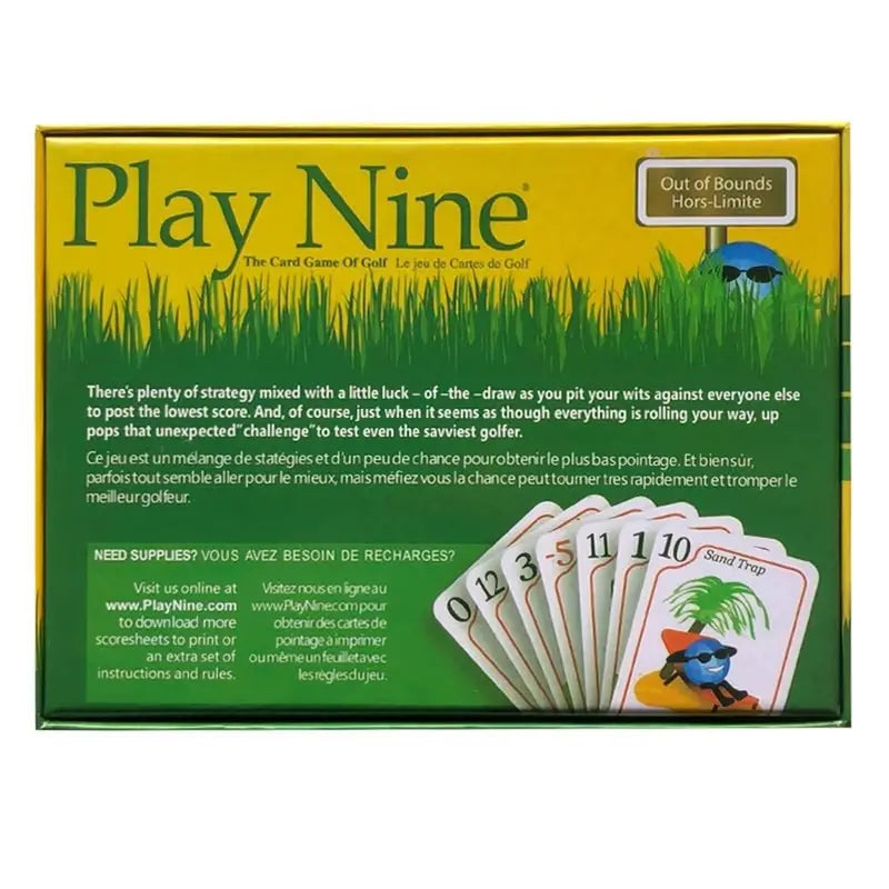 Tysmin Laoniu Golf-Inspired Card Game – Strategic Family Fun, Portable & Social Entertainment