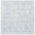 Colbert Handmade Tufted Wool Area Rug in Ivory/Blue Dakota Fields Rug Size: Square 8'