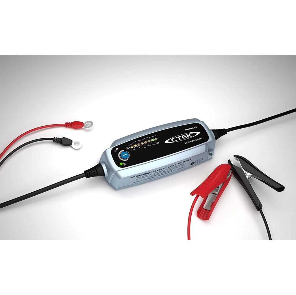 CTEk Lithium US Automatic Charger for 12V Lithium Iron Battery
