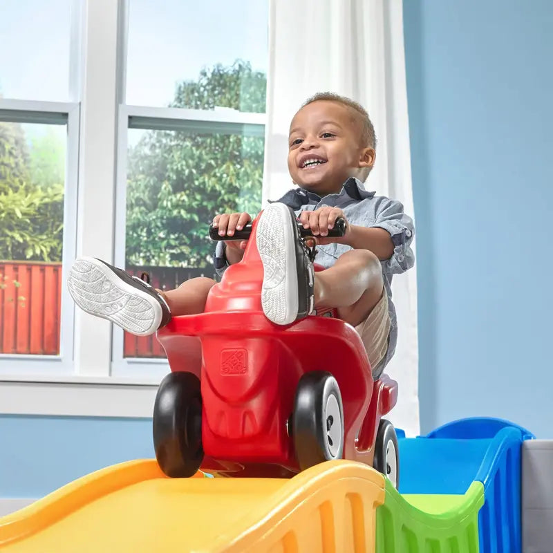 Step2 Anniversary Edition Up & Down Roller Coaster, 10ft Track, Toddler ATV Design, Indoor/Outdoor Use