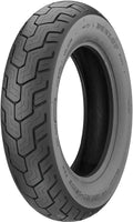 Dunlop D404 170/80-15 77H Rear Cruiser Tire  High Mileage & Grip Black Wall